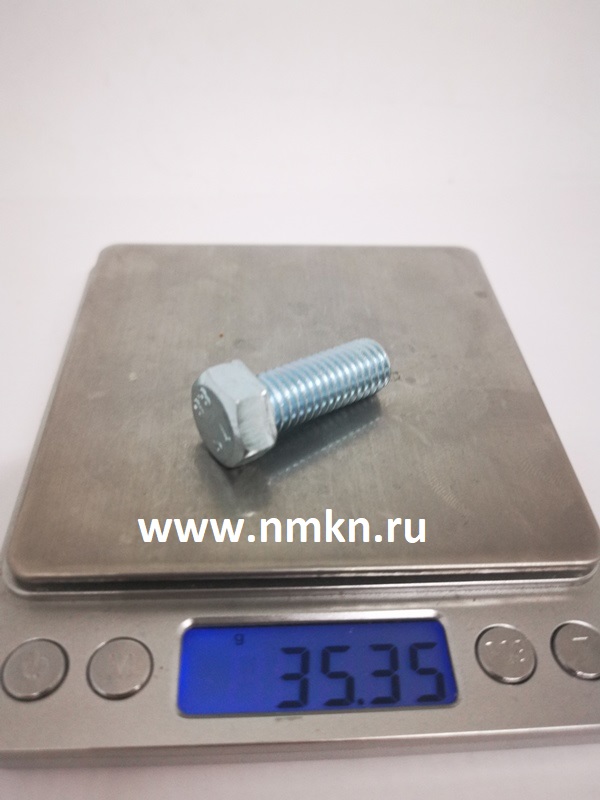 Болт М12х30 ГОСТ 7798-70 болт м12х30 кл.пр.8.8 гост 7798-70 (цинк) в интернет-магазине НМК